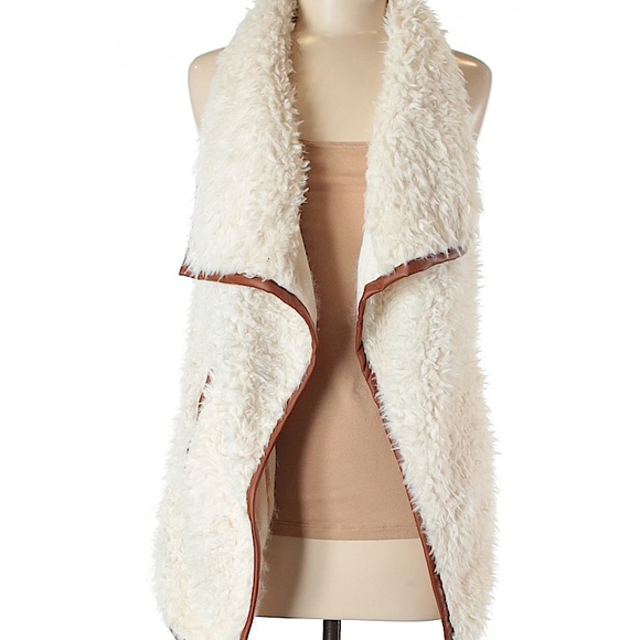 TCEC Faux fur vest Size M - Picture 1 of 2